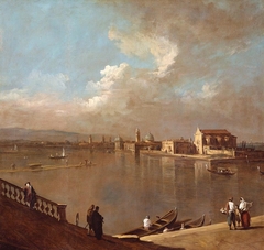 Venice: View towards Murano from the Fondamenta Nuove by Canaletto