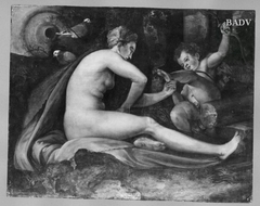 Vénus et l'amour by Frans Floris I