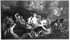 Venus, Tritonen und Liebesgötter by Erasmus Quellinus II