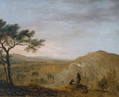 View near the Loggerheads, Denbigh by Richard Wilson