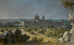 View of the Monastery of San Lorenzo del Escorial by Michel Ange Houasse