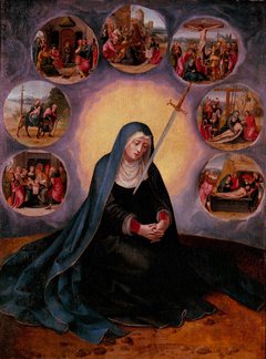 Virgin of the Seven Sorrows by Master of the Female Half-Lengths