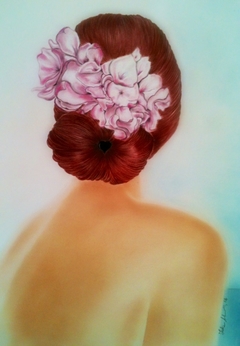 Waiting, Soft pastel by Ida Ambrosio