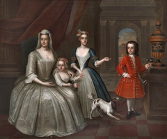 A Conversation Piece of the Lomax Family by Bartholomew Dandridge