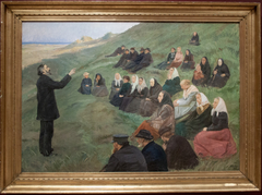 A field sermon by Anna Ancher