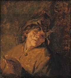 A Man Smoking a Pipe by Adriaen van Ostade