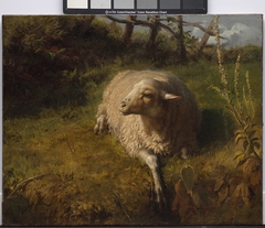 A Sheep at Rest by Rosa Bonheur