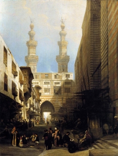 A View in Cairo by David Roberts