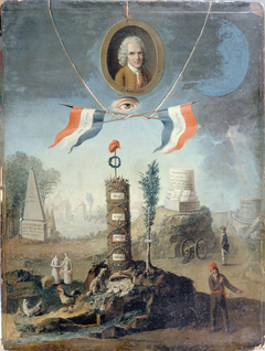 Allégorie révolutionnaire by Nicolas Henri Jeaurat de Bertry