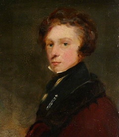 Andrew Geddes, 1783 - 1844. Artist (self-portrait?) by Andrew Geddes