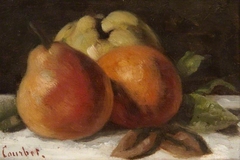 Apple, Pear and Orange by Gustave Courbet