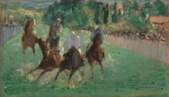 At the Races by Edouard Manet