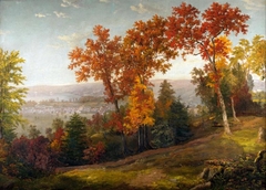 Autumn on the Hudson River by John Frederick Kensett