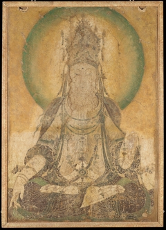 Avalokiteshvara Bodhisattva (Guanyin), from a set of Avalokiteshvara Bodhisattva and Flying Celestials by Unknown Artist