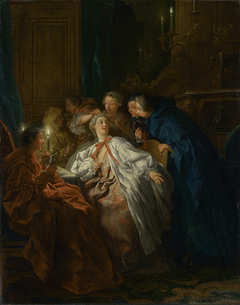 Before the Ball by Jean François de Troy