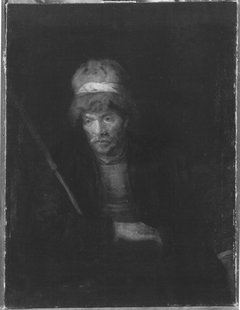 Bildnisstudie eines Mannes (Werkstatt) by Rembrandt