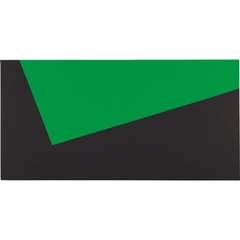 Black and Green by Carmen Herrera