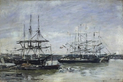 Bordeaux by Eugène Louis Boudin