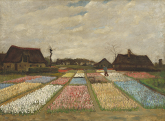 Flower Beds in Holland by Vincent van Gogh