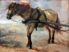 Carthorse by Adolph von Menzel