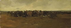 Cavalry at Repose by George Hendrik Breitner