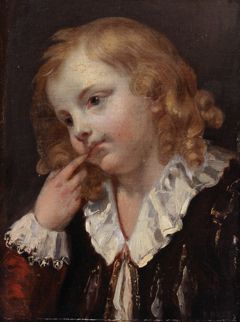 Child's Head by Philippe-Jacques van Bree