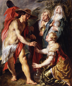 Christ appears as a gardener to the three Marys by Jacob Jordaens