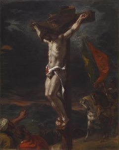 Christ on the Cross by Eugène Delacroix