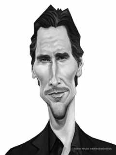 Christian Bale by Mark Hammermeister