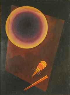 Circle (with brown) by Wassily Kandinsky