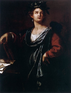 Clio by Artemisia Gentileschi