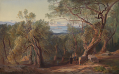 Corfu from Santa Decca by Edward Lear