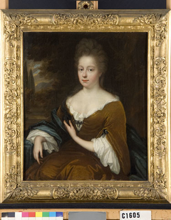 Cornelia Hoffer (1673-1699). Echtgenote van Pieter Kemp by Johannes van Haensbergen