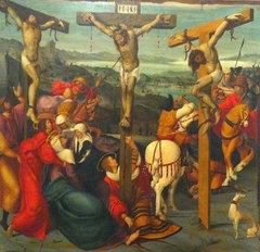 Crucifixión by Juan de Borgoña