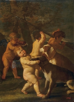 Cupids Hunting by Nicolas Poussin