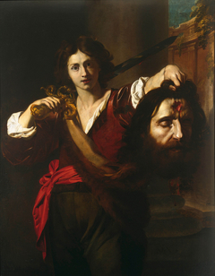 David with the head of Goliath by Nicolas Régnier