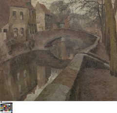 De Peerdenbrug in Brugge by Karel Simons