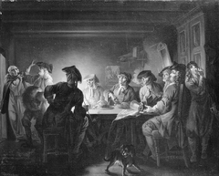 Den politiske Kandestøber, II akt, 2. scene by Christian August Lorentzen