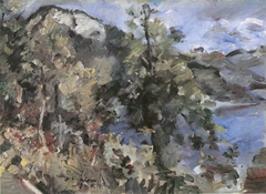 Der Jochberg am Walchensee by Lovis Corinth