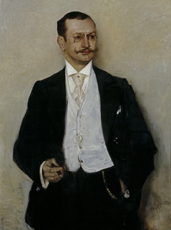 Der Maler Carl Strathmann by Lovis Corinth