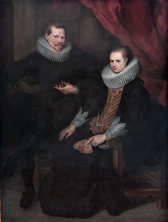 Double portrait of a married couple by Cornelis de Vos