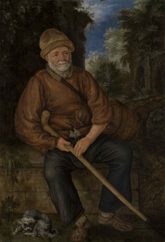 Ein Bauer auf der Rast by Roelant Savery