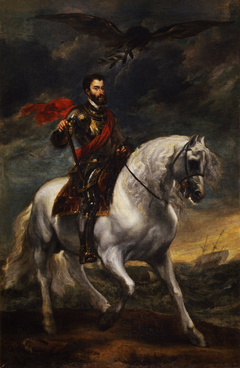 Equestrian portrait of the Emperor Charles V by Anthony van Dyck