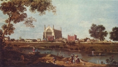 Eton College by Canaletto