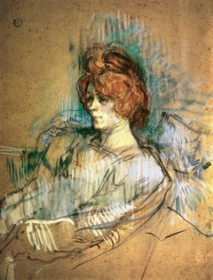 Femme assise by Henri de Toulouse-Lautrec