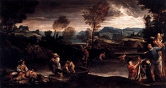 Fishing by Annibale Carracci