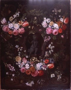 Flower Garland by Jan Philip van Thielen