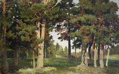 Forest. Study by Ivan Shishkin