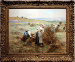 Haymaking Time by Léon Augustin Lhermitte