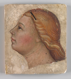 Head of an Angel in Left Profile by Taddeo di Bartolo